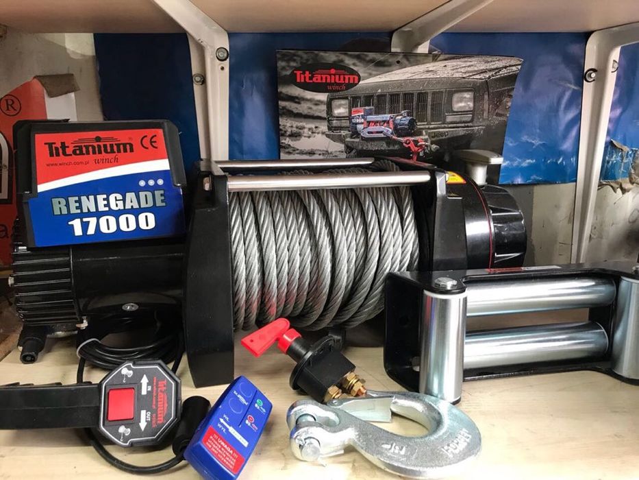 Лебедки Titanium winch 8000 3600кг