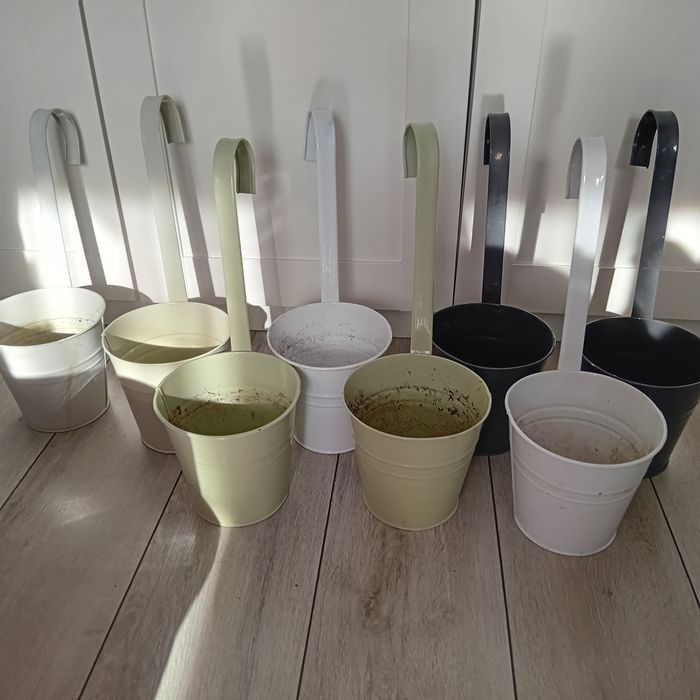 Osłonki doniczki metalowe