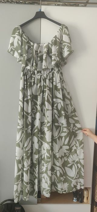 Sukienki r46)48 hiszpanka z falbankami