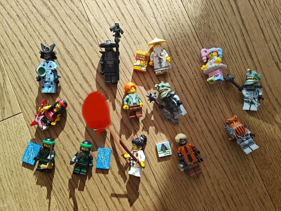 LEGO minifigures Ninjago Movie