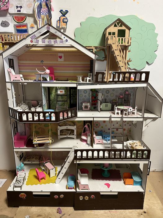 Будинок на дереві для Лол, Lol, NestWood, з фанери, якісний