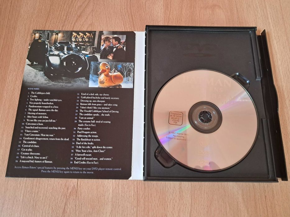 BATMAN / POWRÓT BATMANA 2 x DVD Snapper napisy PL stan dobry