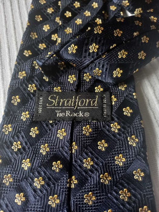 Gravata 100% seda Tie Rack, modelo Stralford (Portes incluídos)