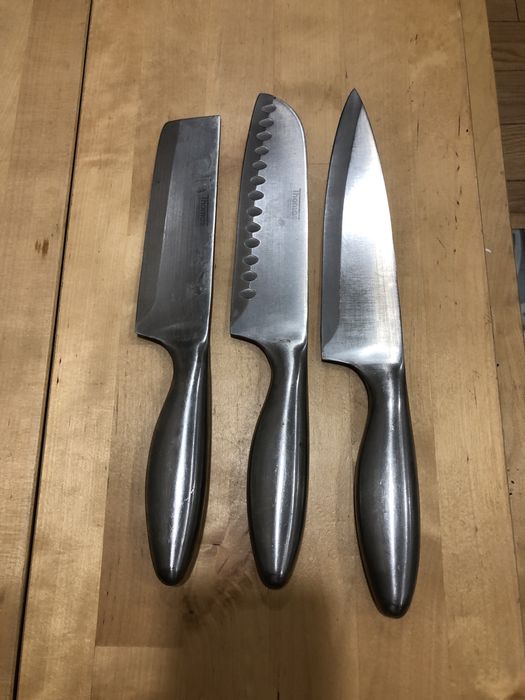 Conjunto de facas  prata