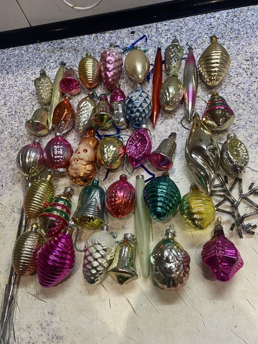 Игрушки елочные из СССР