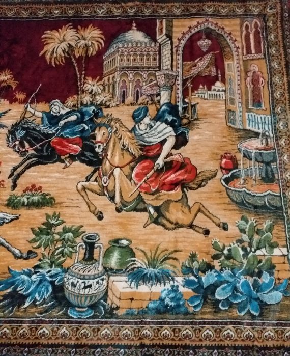 Tapete 1,90 x 1,20 - cavalos
