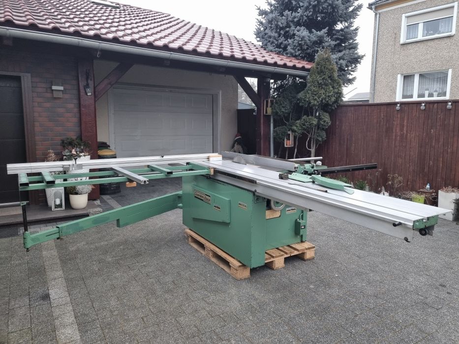 Piła formatowa Chambon Paris kąt45° wózek 260cm cięcie 280cm Altendorf