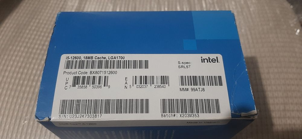 Intel core i5 12600