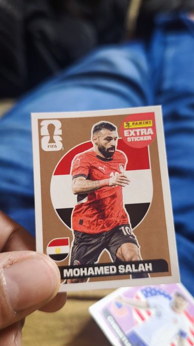 Extra sticker Mohamed Salah bronze raro