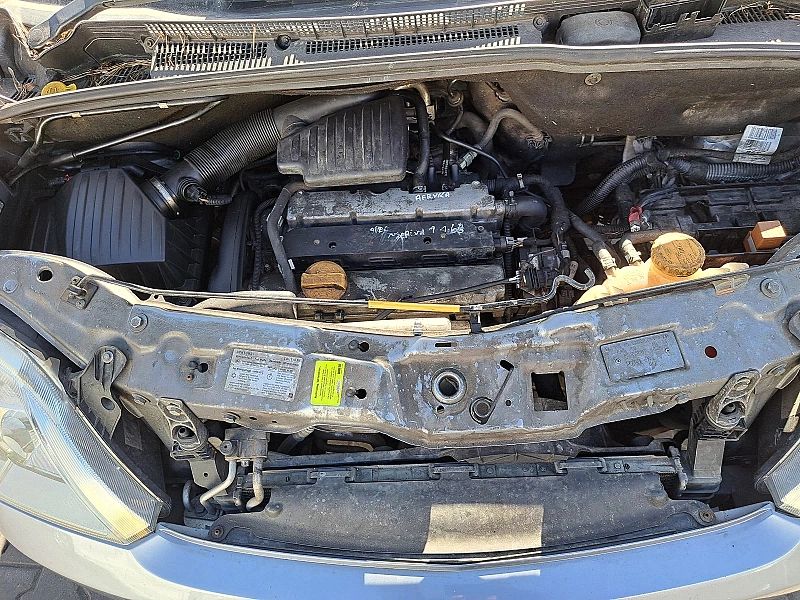 opel meriva a z163 na części silnik złom