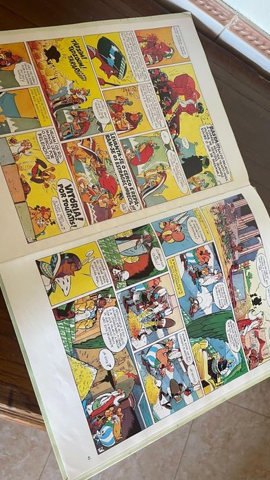 Livro de BD do Astérix