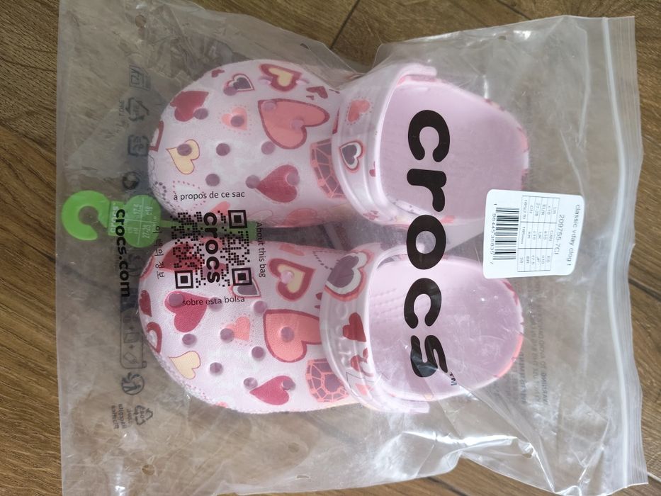 Крокси для дівчинки, crocs 27 розмір, с10