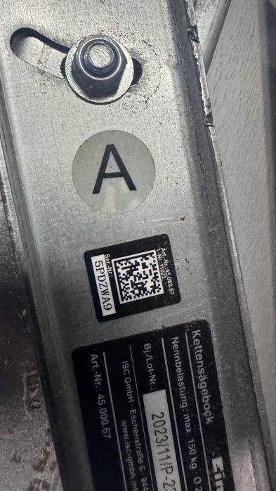 Cavalete para corte de madeira