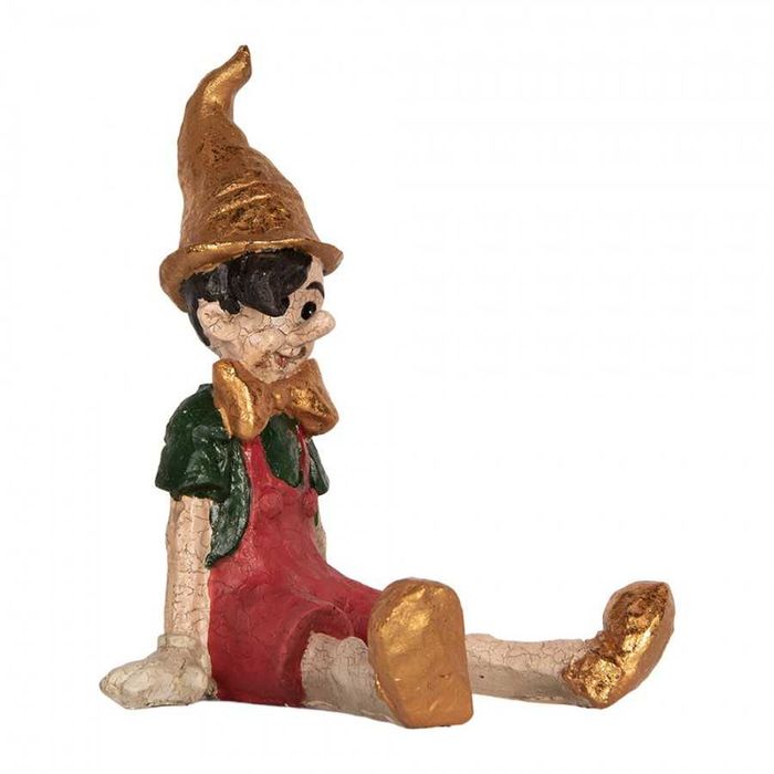 Pinokio siedzący figurka dekoracyjna h13cm.  6PR5573
