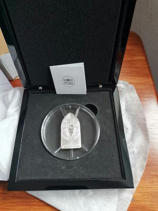 Moeda prata Notre-Dame