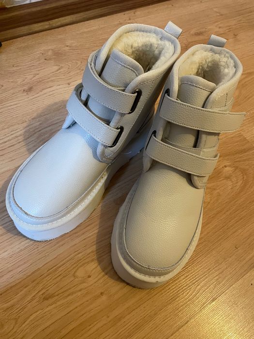 ботінкі, уггі на ліпучках 39 р.