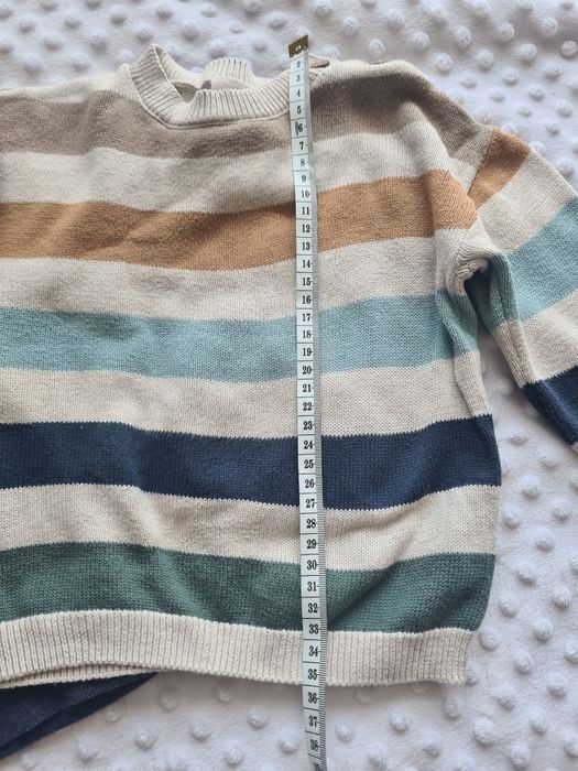 Sweterek H&M rozm 80 +bluza z kapturem rozm 80