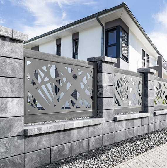 Pustak, bloczek ogrodzeniowy CUBO K1 50x22x19 cm DREWBET ogrodzenie