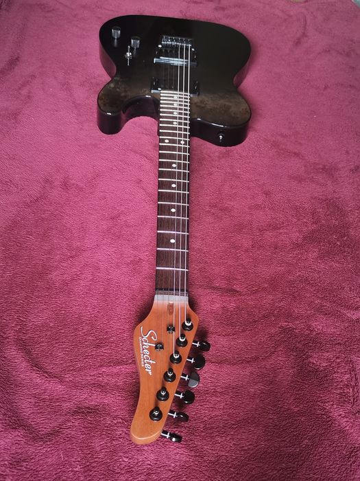 Schecter PT Standard BBFB Burl Black Fade Burst