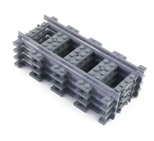 LEGO City Tory Proste NR. 53401 CIEMNOSZARY 4 Sztuki 60198,60470,60336