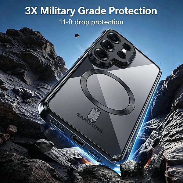 Tech-Protect Magflex Magsafe Galaxy S26 Ultra Shiny Black