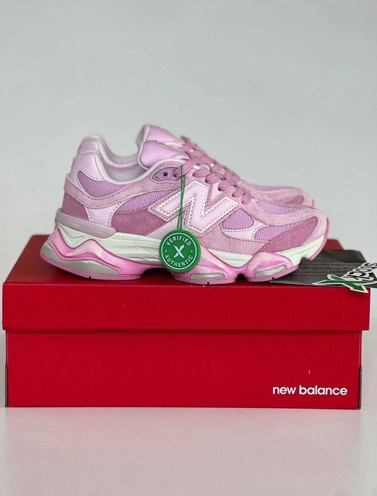 Женские кроссовки New Balance 9060 Pink Premium. 36-41