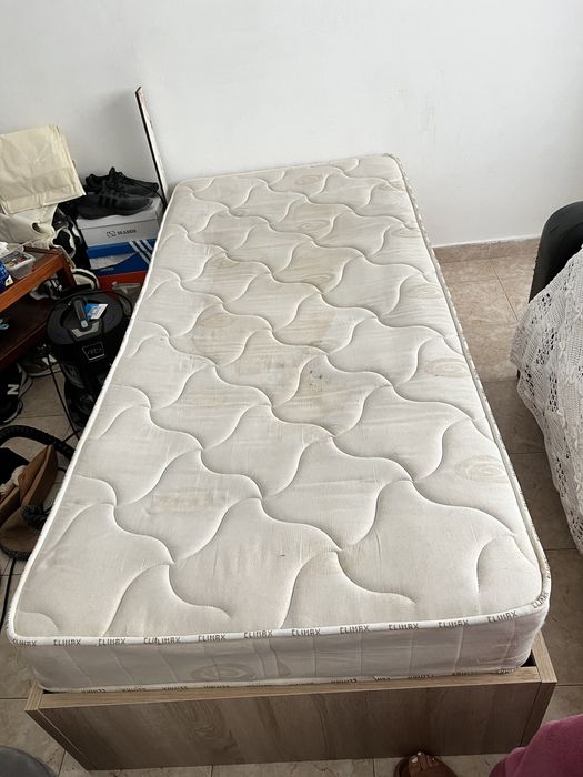 Somier c/ colchão 90x195 cm