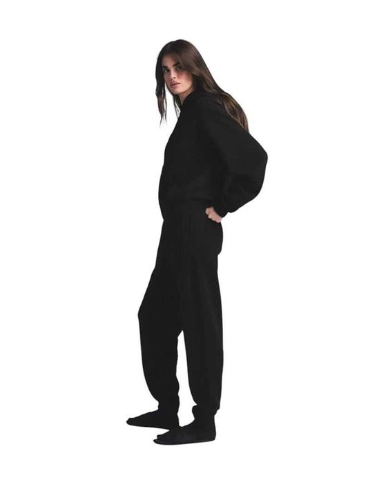 Штани Skims Cotton Fleece Jogger Pant Black