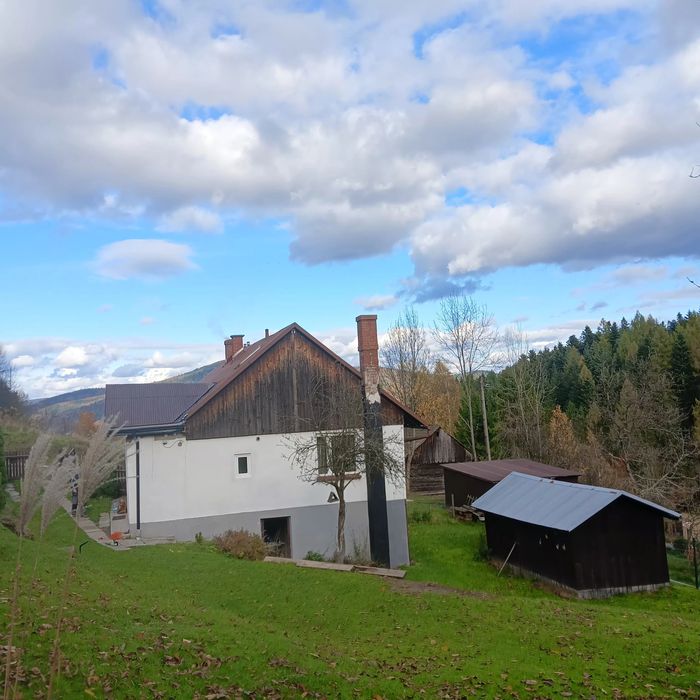 Dom w górach na odludziu