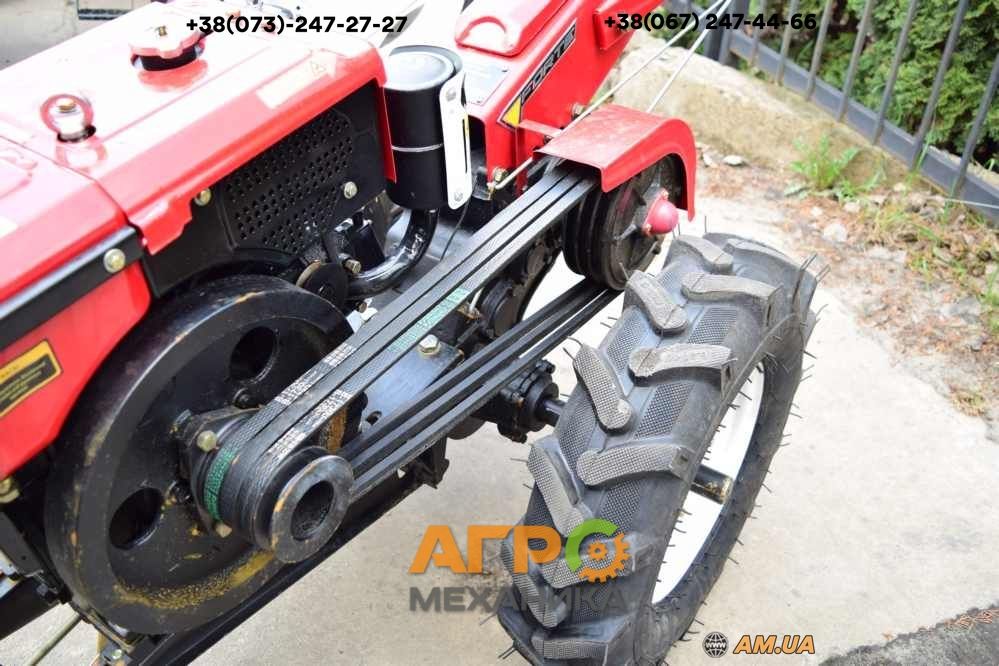 Мотоблок Forte МД-81 LUX (8 к.с. дизель)! Фреза+LED фара!