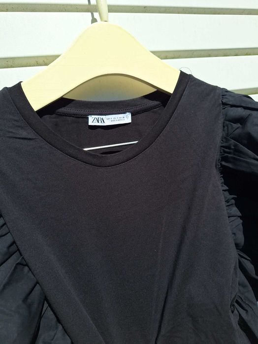 Блуза-топ, Zara,розмiр S,довжина 45,котон.