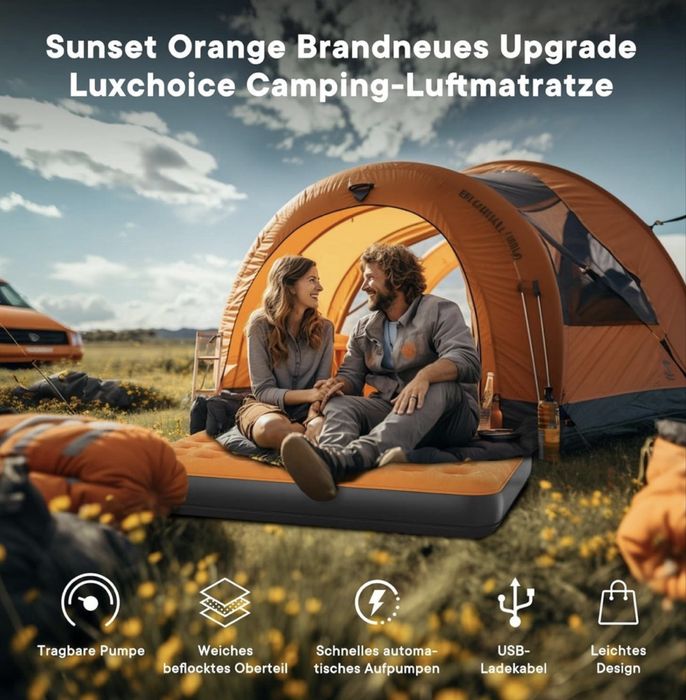 Colchão auto insuflavel luxchoice - Campismo