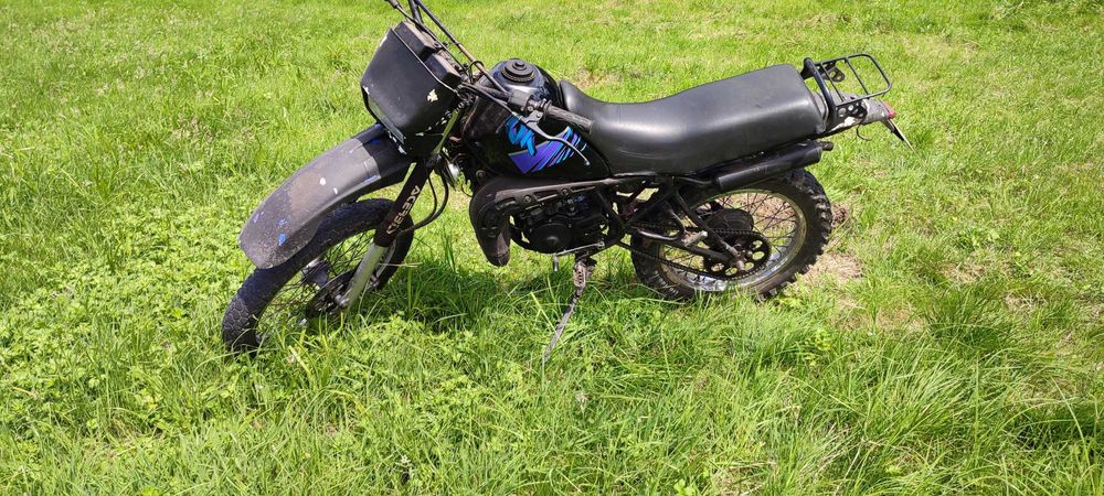 yamaha dt 125 zarejestrowana na 50