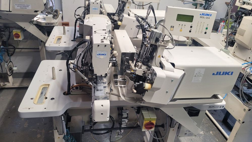 Juki Mol-254 automat do naszywania szlufek