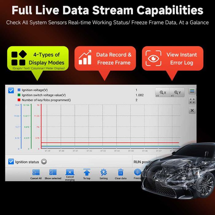 Autel OTOFIX D1 Lite Máquina Diagnóstico OBD +40 Funções (NOVO)