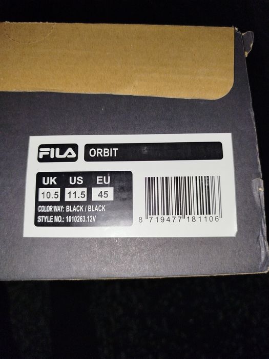 Buty FILA Orbit Low 45 nowe adidasy