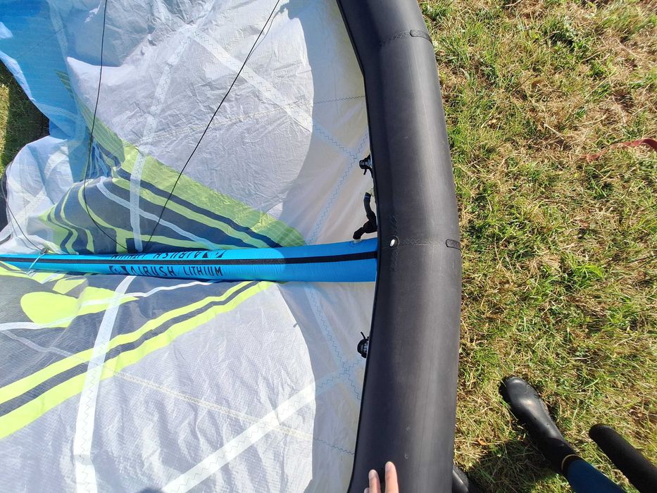 Latawiec KITE AIRUSH Lithium 12m2 + bar WARSZAWA stan idealny