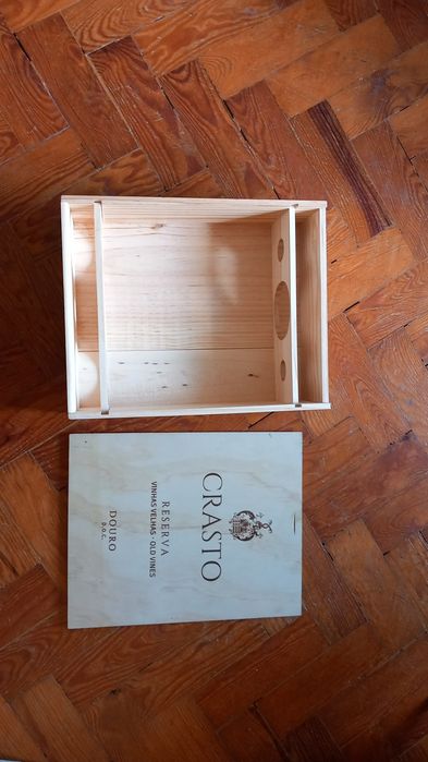 Caixas de Vinho em madeira