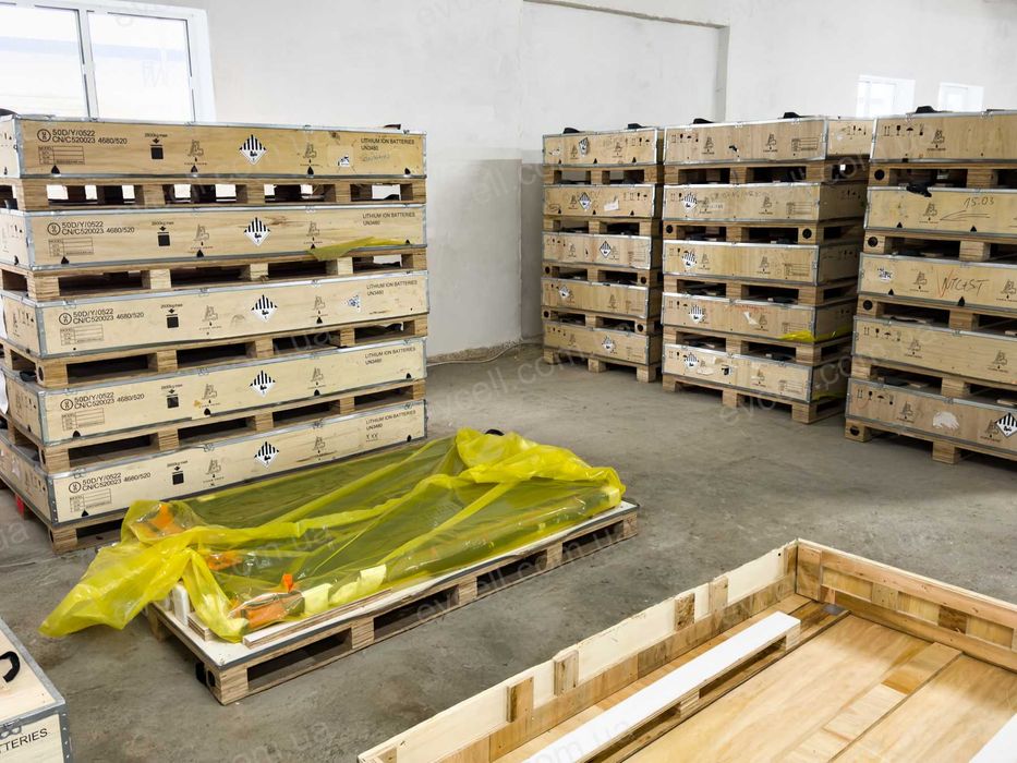 Батарея 336V на 60kWh – 105S, 179Ah, LiFePo4 – BYD (Tesla)