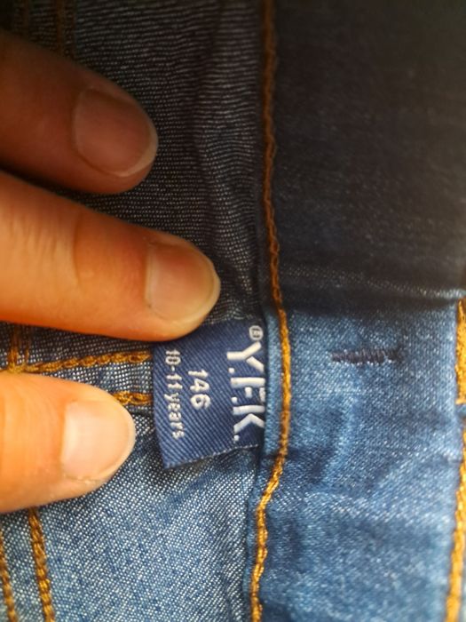 Jeansy chłopięce YFK rozm. 146 slim fit