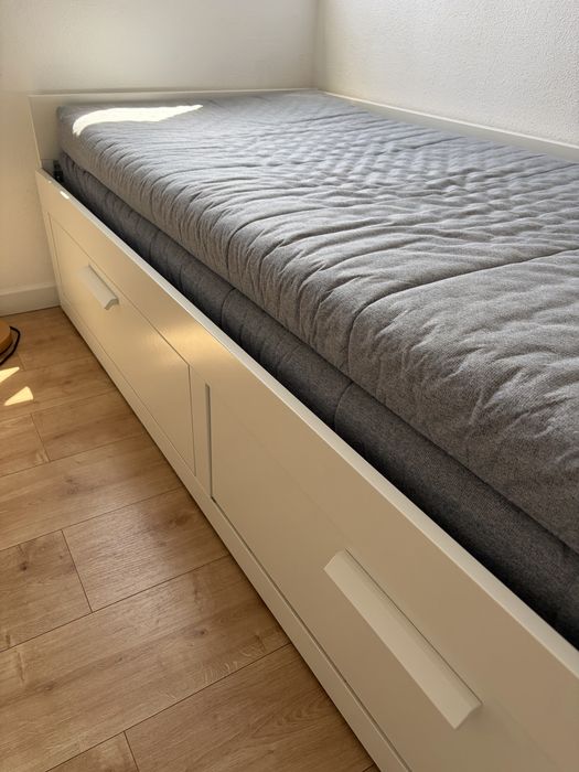 Vendo cama solteiro extensível casal