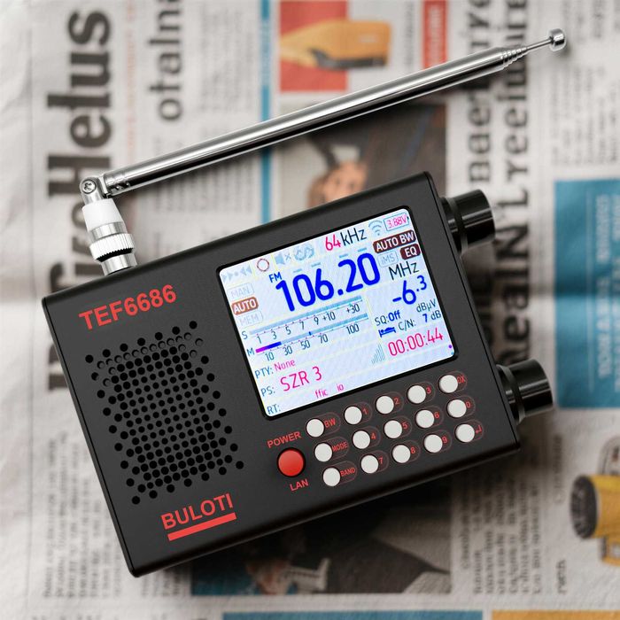 Радіоприймач Buloti Tef6686 LNA FM/MW/LW/SW