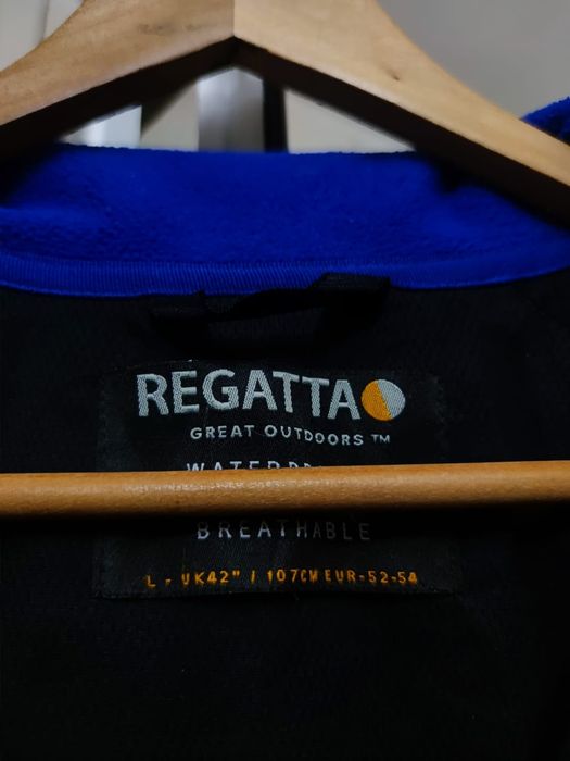 Polar męski Regata Outdoors L niebieski błękitny granatowy jasny rozsu