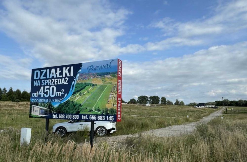 Sprzedaż działki  w Rewalu możliwe raty prąd oraz drogi utwardzone