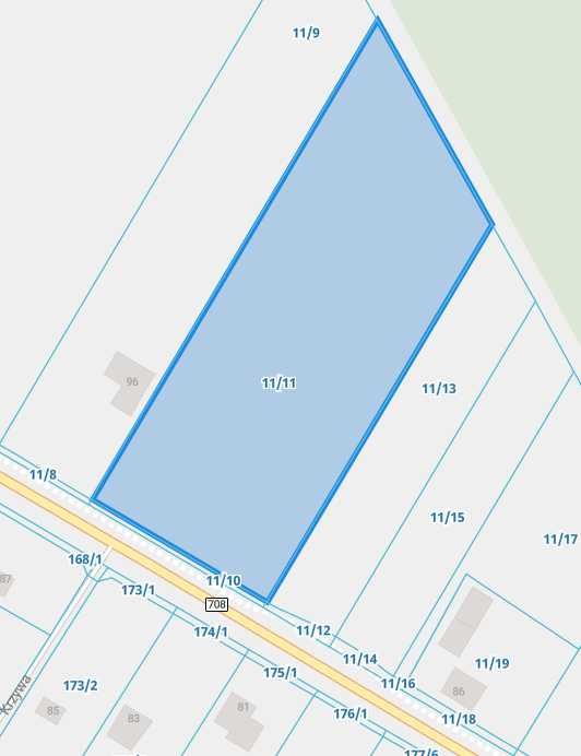 Działka Anielin Swędowski