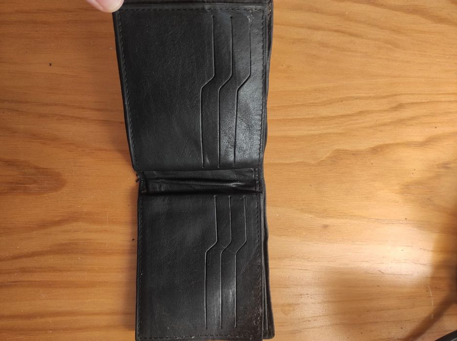 Carteira da cavalinho em pele genuína