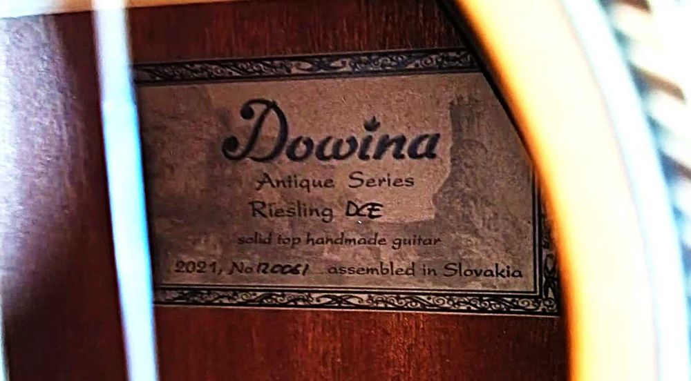 Gitara elektro-akustyczna Dowina Riesling DCE