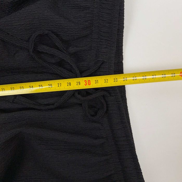 Calções Pretos Texturados H&M S