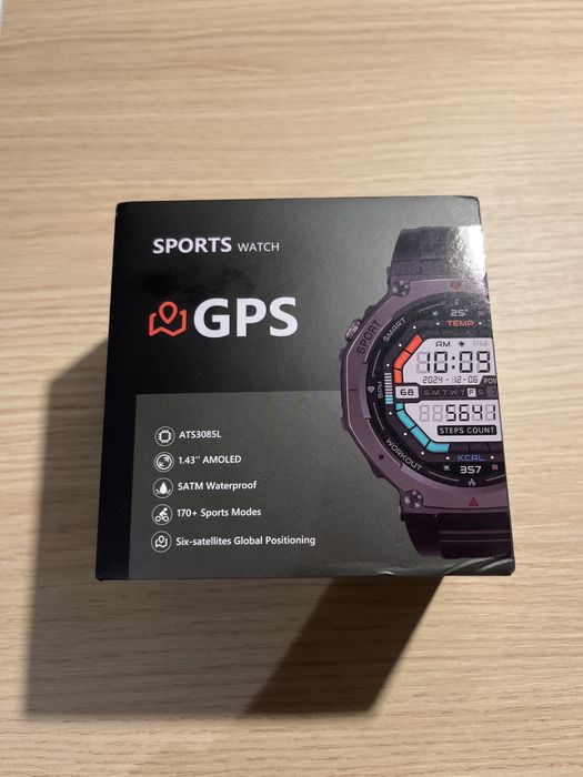 Relógio Smartwatch Esportivo 6 GPS – NOVO