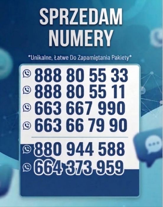 Złote numery telefonów